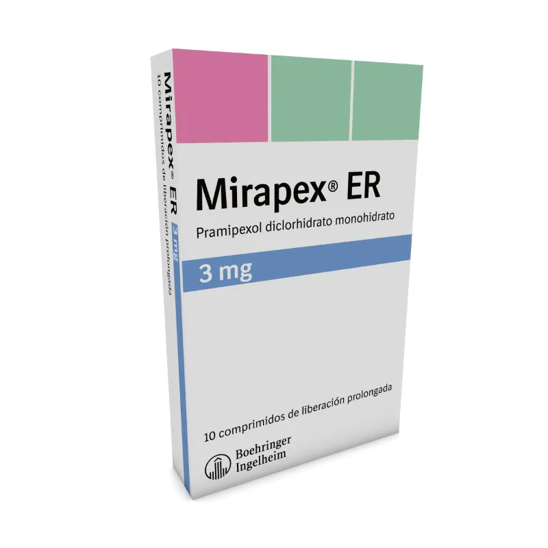 MIRAPEX ER 3MG 10TB - Imagen 1