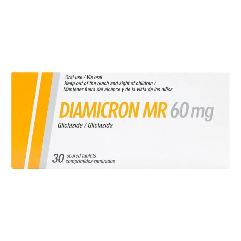 100018430 DIAMICRON MR 60 MG 30 TBS10998 - Imagen 1