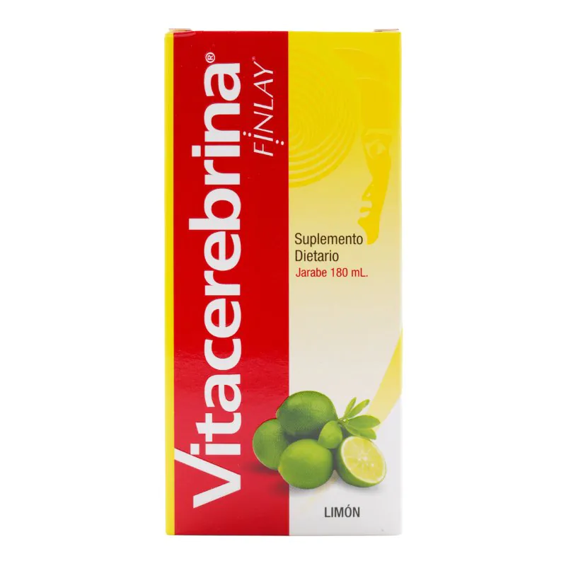 100018874 VITACEREBRINA JARABE LIMON 180 ML - Imagen 1