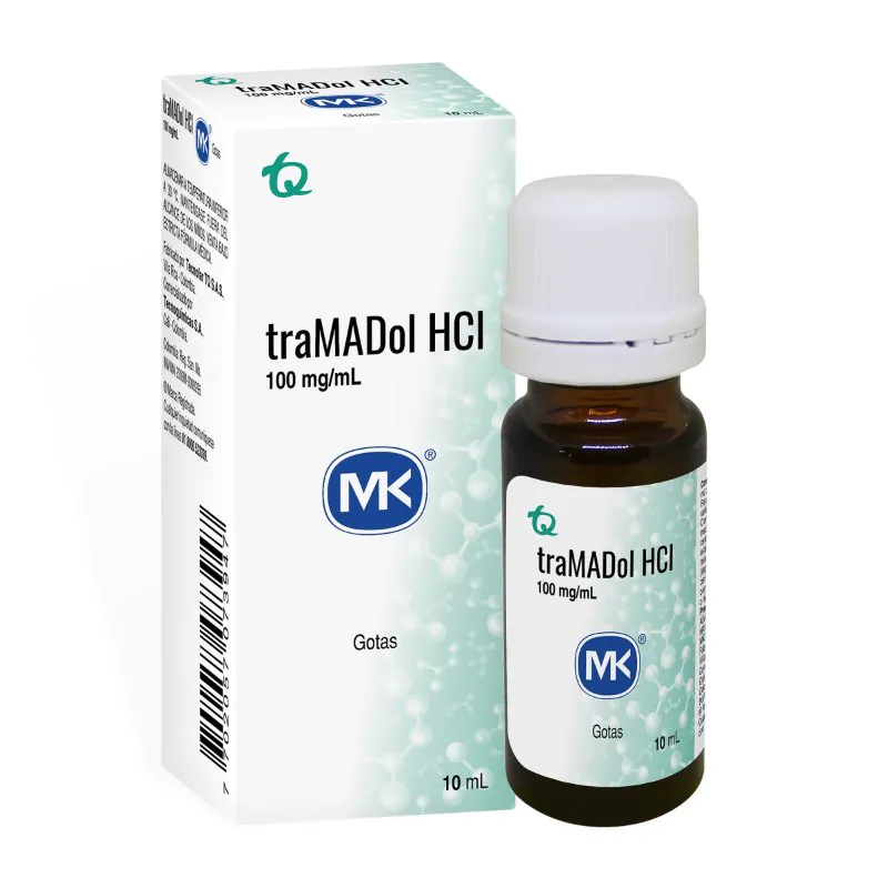 100019604 TRAMADOL 100 MG GOTAS 10 ML MK - Imagen 1