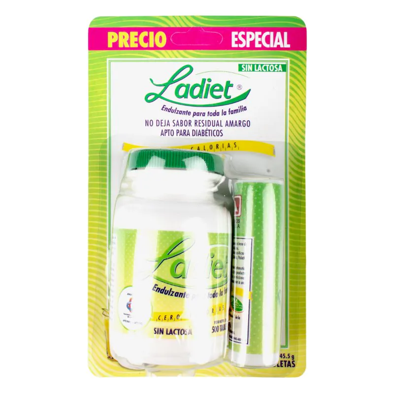 100019662 LADIET 500 TBS+DISP.150 TBS P.E L A - Imagen 1