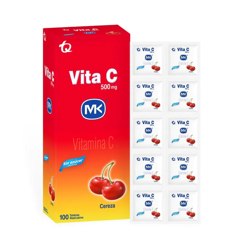 100019853 VITA C 500 MG CEREZA - Imagen 1