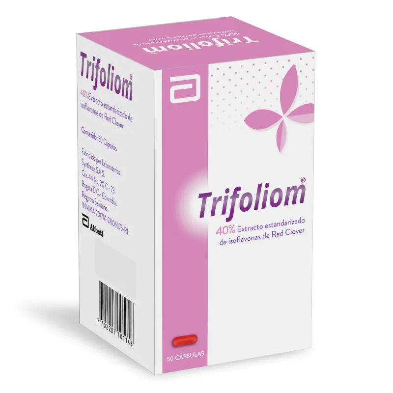 100019891 TRIFOLIOM 40 MG 50 CAPSULAS - Imagen 1