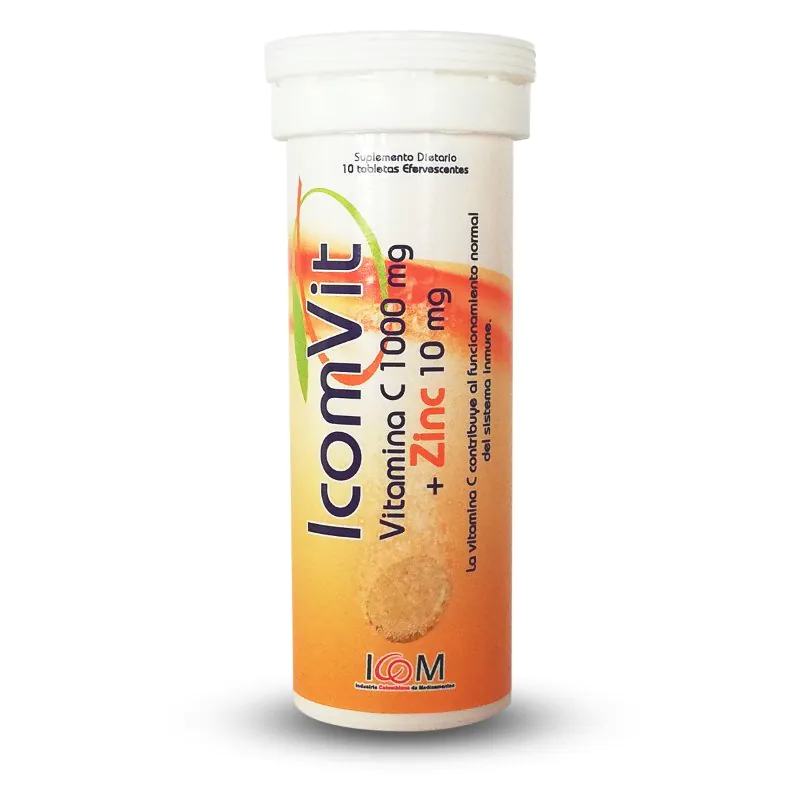 ICOMVIT E.NARANJA 10 TBS EFERV IVA ICOM - Imagen 1