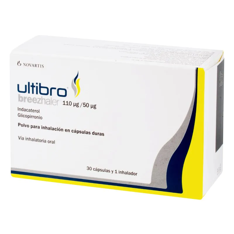 100021134 ULTIBRO BREEZHALER 50MG 30C - Imagen 1
