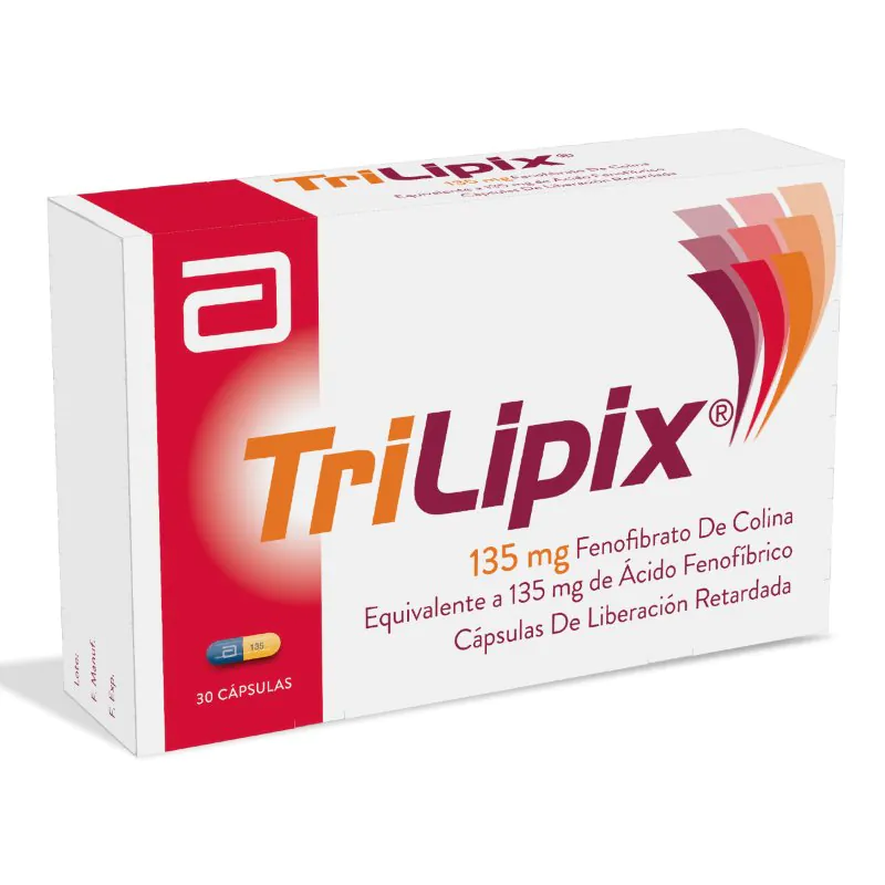 100021673 TRILIPIX RETARD 135 MG 30 CAP - Imagen 1