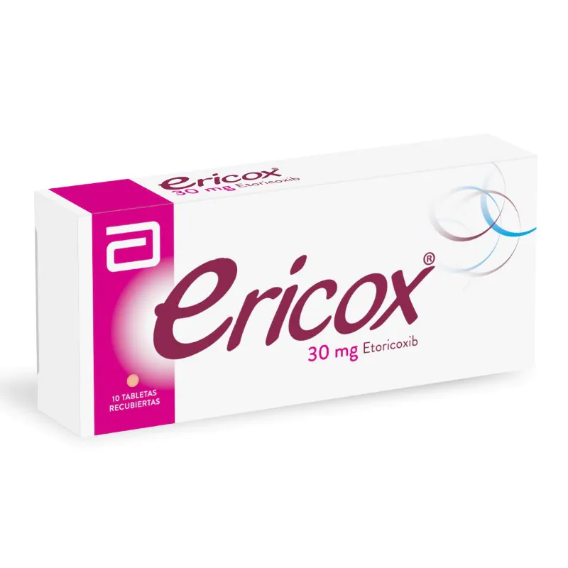 ERICOX 30 MG 10 TABLETAS - Imagen 1