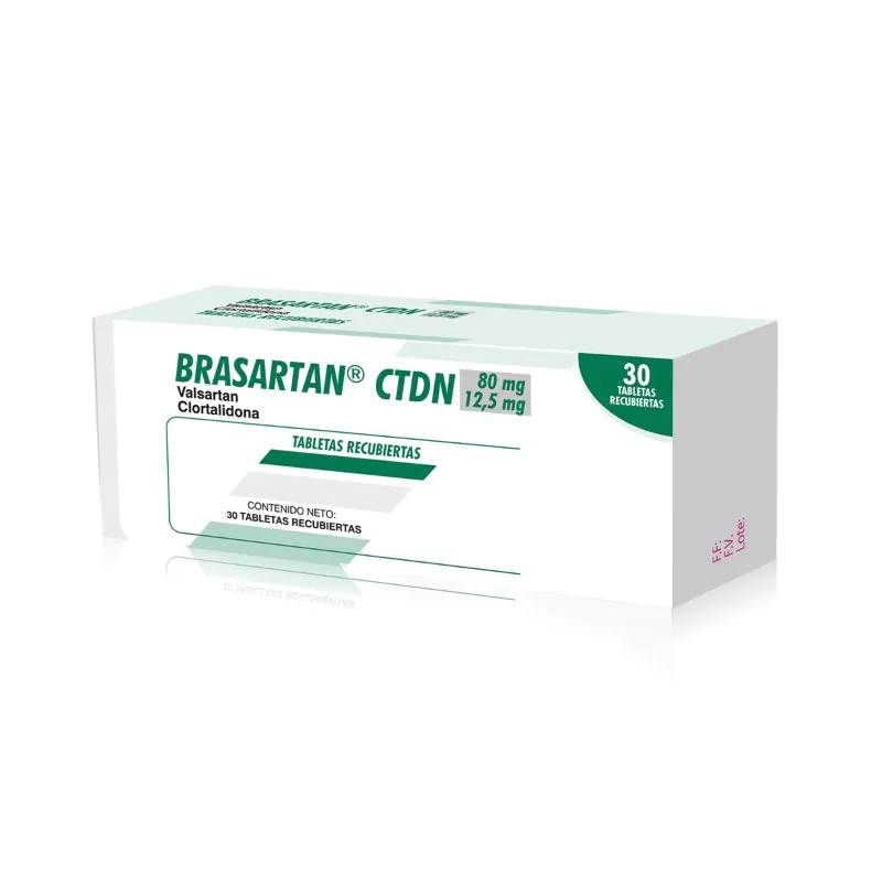 BRASARTAN CTDN 80/12.5MG 30 TBS - Imagen 1