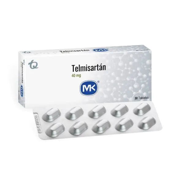 TELMISARTAN 40 MG 30 TABLETAS MK - Imagen 1