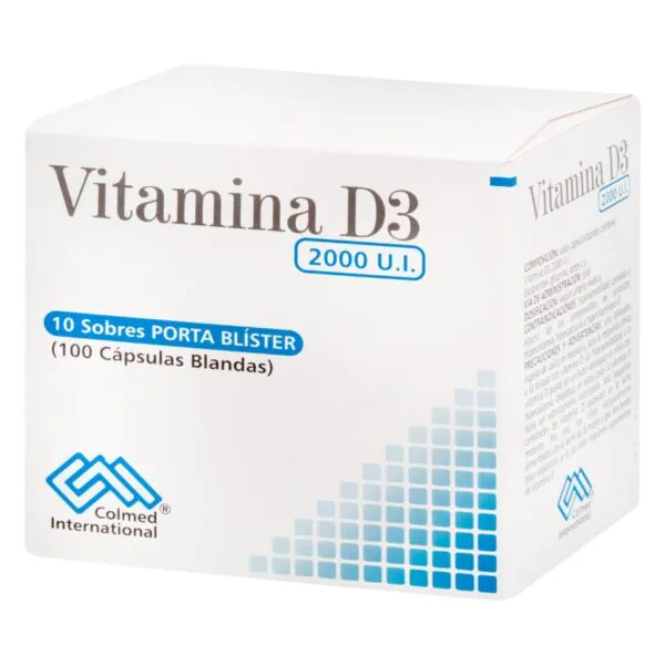VITAMINA D3 2000 UI - Imagen 1