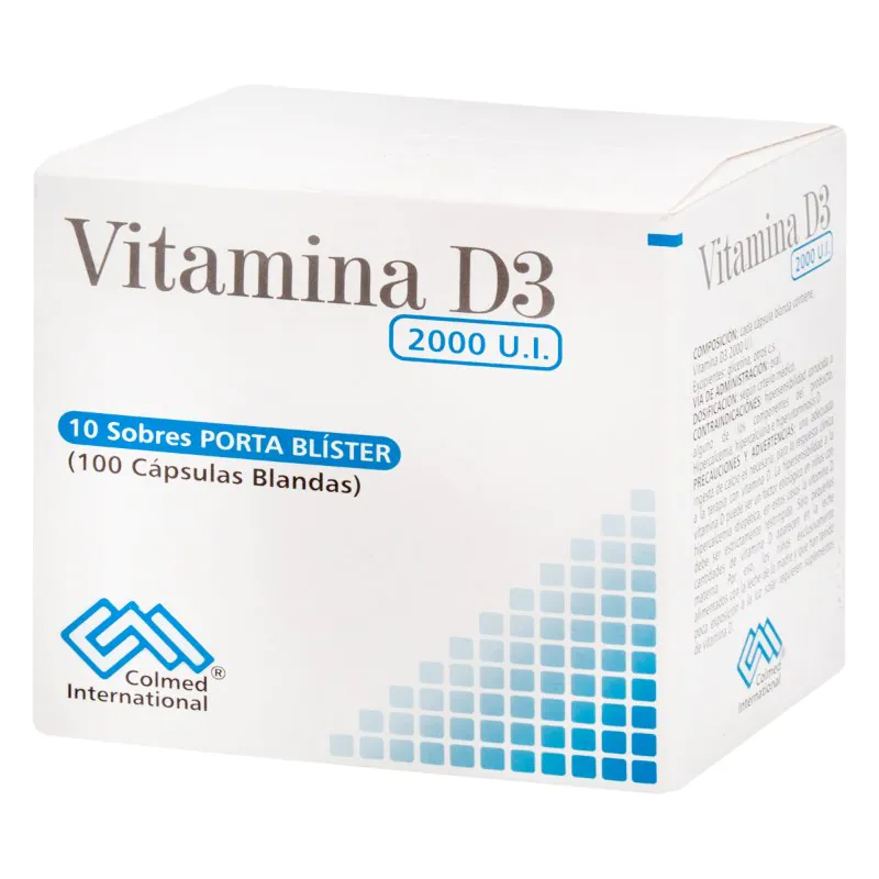 100023827 VITAMINA D3 2000 UI - Imagen 1