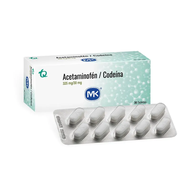 100024284 ACETAMINOFEN+CODEINA 325/30MG - Imagen 1