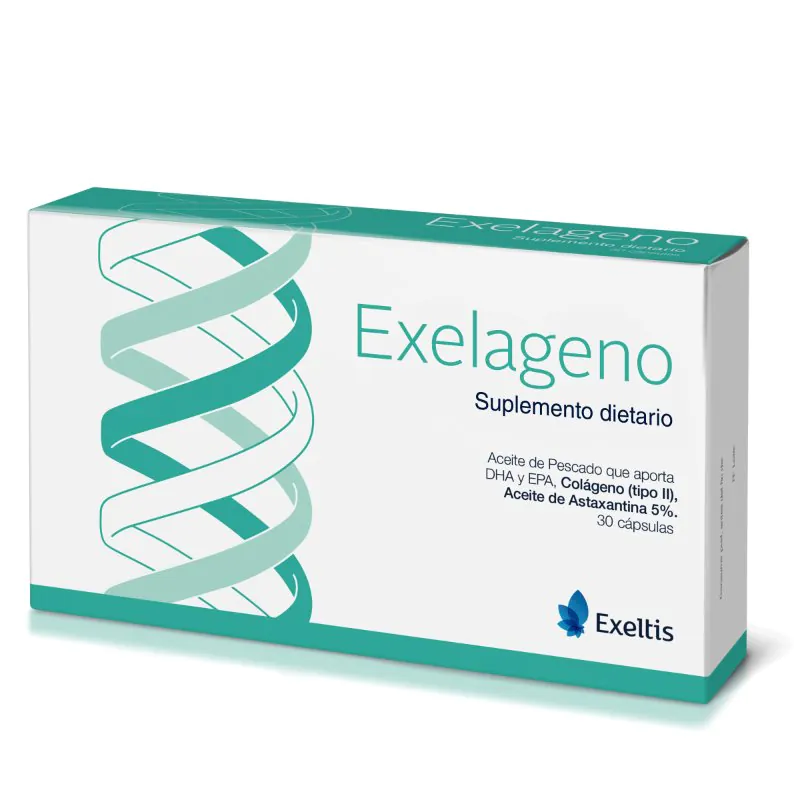 EXELAGENO SUPLEME DIETARIO 30 CAPS - Imagen 1
