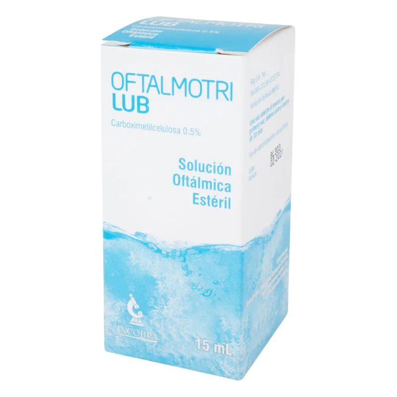 100024352 OFTALMOTRI LUB SOLUCION OFTALMICA 15 ML - Imagen 1