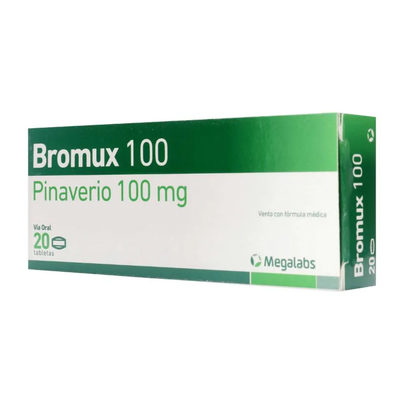 BROMUX 100 MG 20 TABLETAS - Imagen 1
