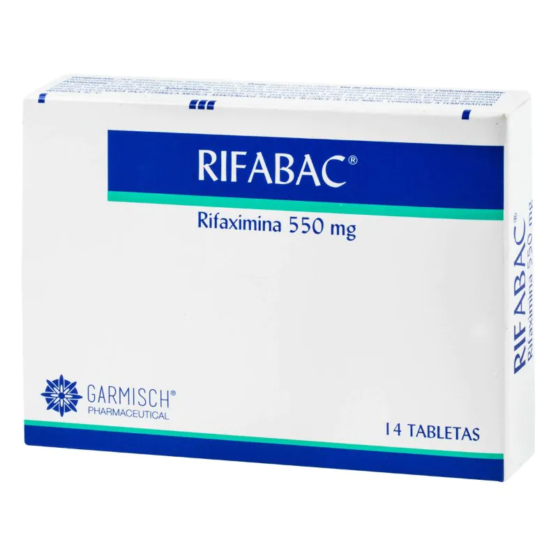 RIFABAC 550 MG 14 TABLETAS - Imagen 1