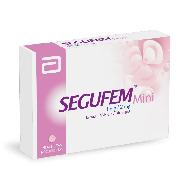 100025300 SEGUFEM MINI 1/2 MG 28 TABLETAS - Imagen 1