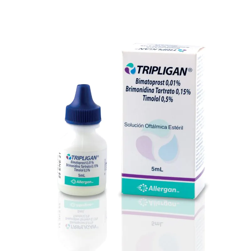 TRIPLIGAN 5MG SOLUCION OFTALMICA - Imagen 1