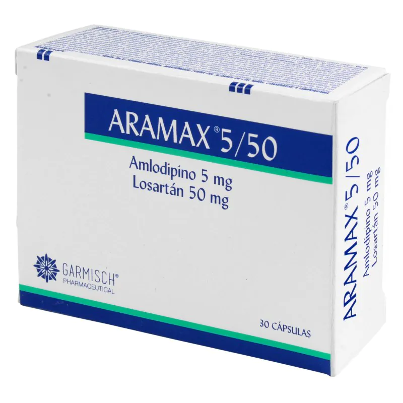 ARAMAX 5/50 MG 30 TABLETAS - Imagen 1