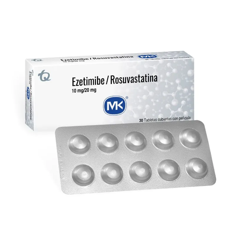 ROSUVASTATINA EZETI.20/10MG 30TB MK - Imagen 1
