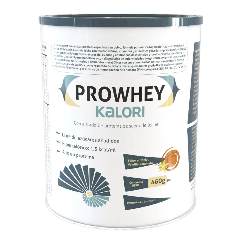 100026834 PROWHEY KALORI VAINILLA 460 GRAMOS - Imagen 1