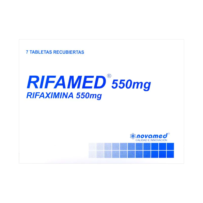 RIFAMED 550 MG 7 TBS REC - Imagen 1