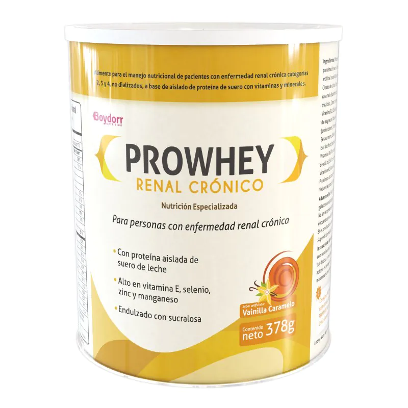 PROWHEY RENAL CRONICO VAIN.CARAMELO 378G - Imagen 1
