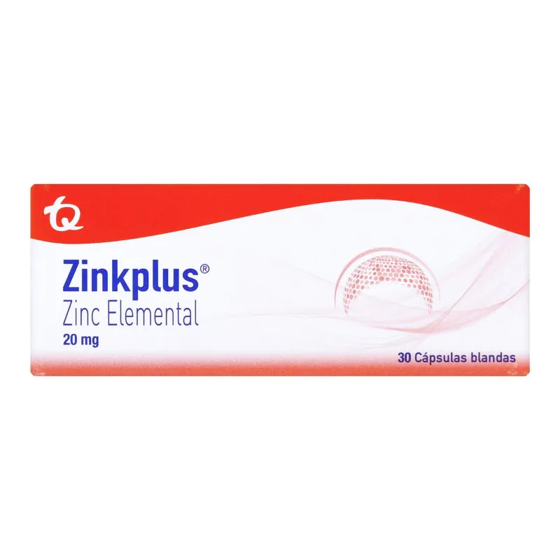 100027808 ZINKPLUS 20 MG 30 CAPSULAS MK - Imagen 1