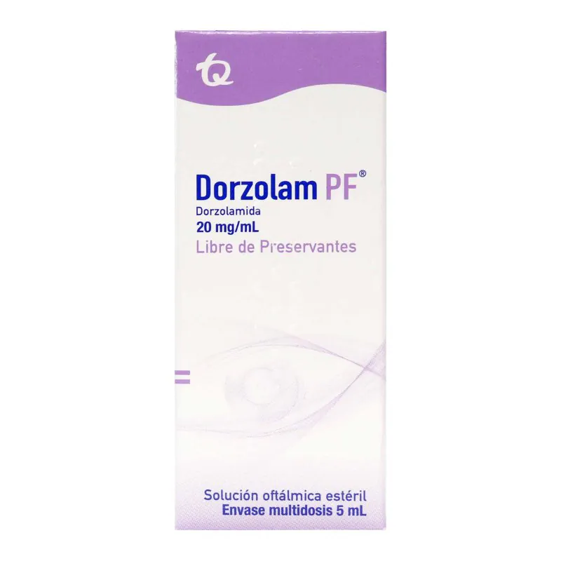 DORZOLAM PF 20MG SOL. OFT 5 ML - Imagen 1