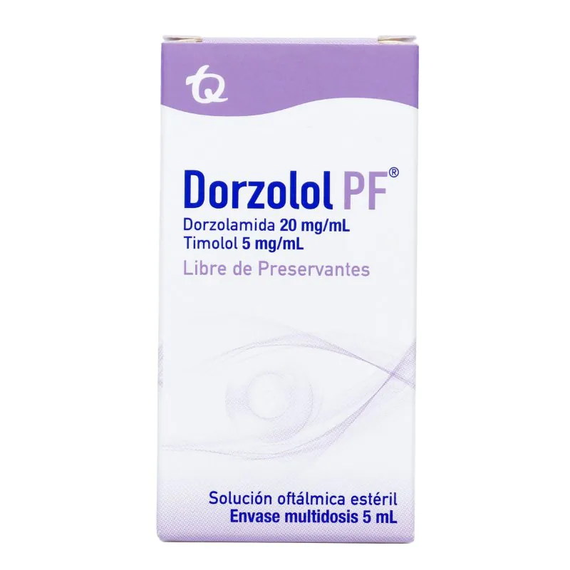 DORZOLOL PF SOL. OFTALMICA 5 ML M - Imagen 1
