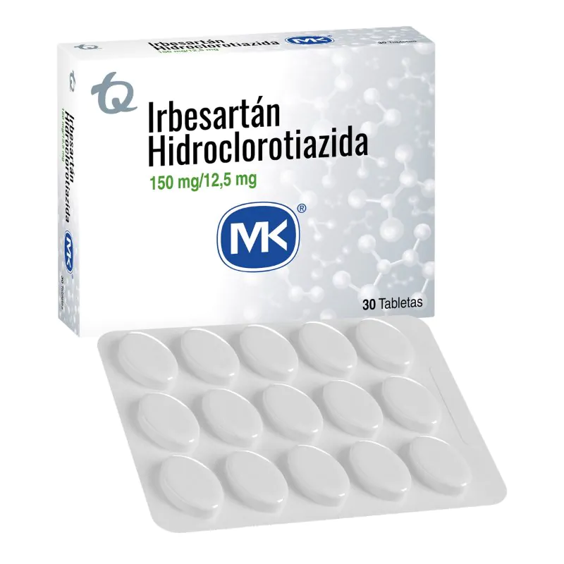 IRBESARTAN/HCL 150/12.5MG 30 TBS30420 - Imagen 1