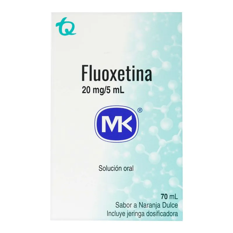FLUOXETINA 20 MG/5ML 70 ML MK - Imagen 1
