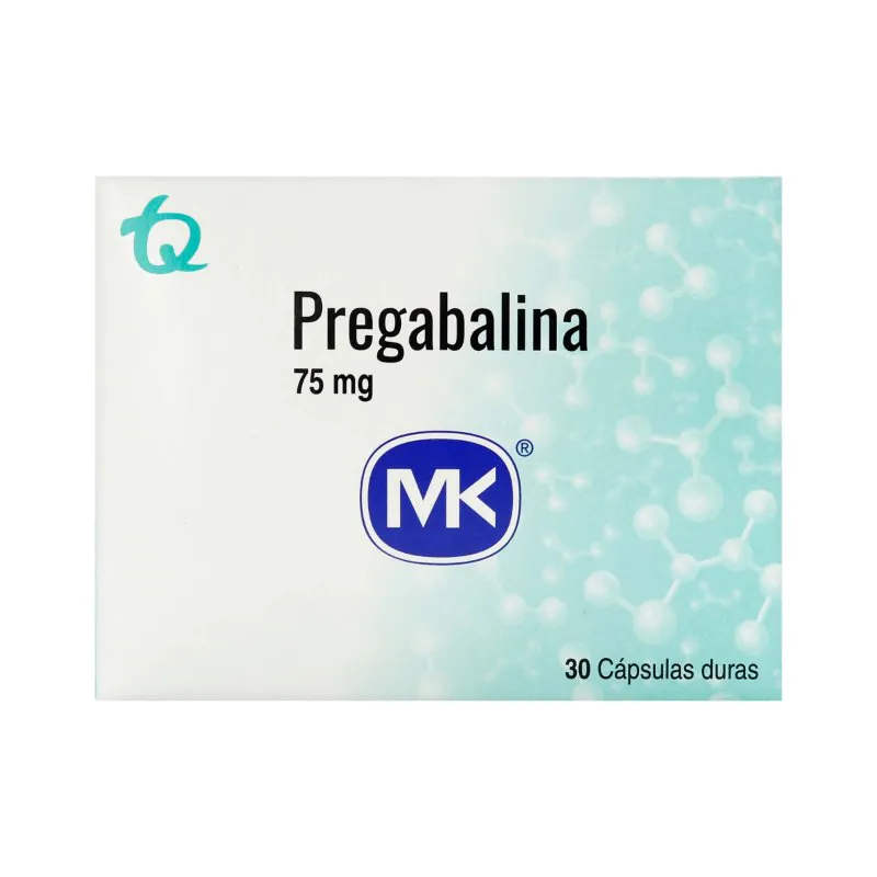 PREGABALINA 75 MG 30 CAP MK50018 - Imagen 1