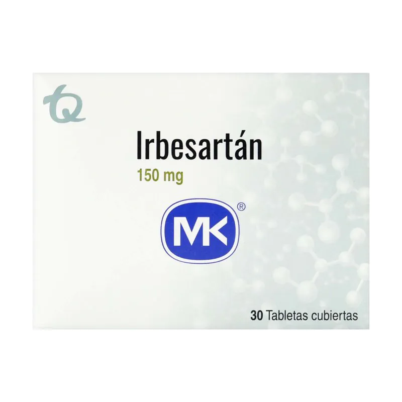 IRBESARTAN 150 MG 30 TBS MK22365 - Imagen 1