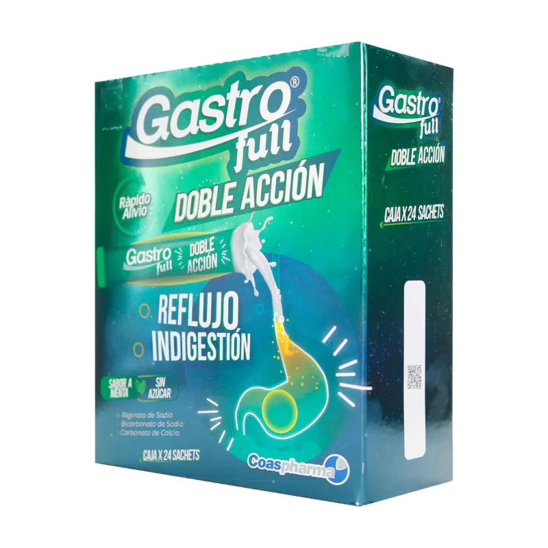 GASTROFULL DOB.ACC. CJ 24 SACHETS 10 ML - Imagen 1