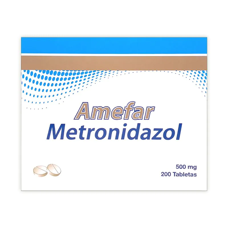 100028520 METRONIDAZOL AMEFAR 500 MG - Imagen 1