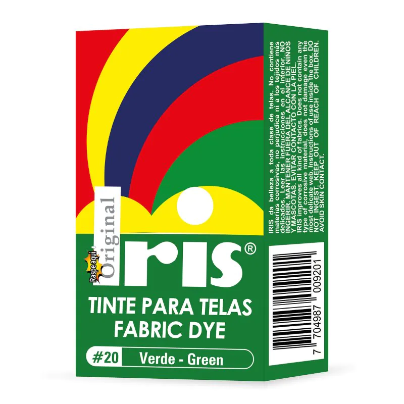 TINTE IRIS 20 VERDE 9 GR - Imagen 1