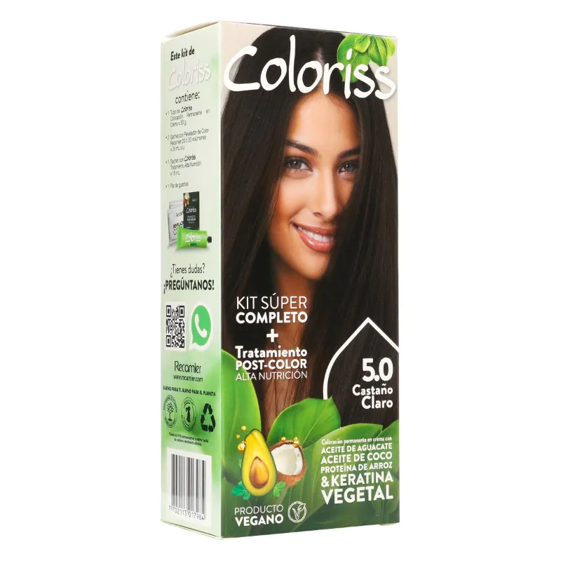 200002195 COLORIS KIT 50 CASTANO CLARO - Imagen 1