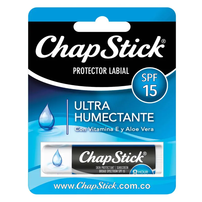 200004106 CHAPSTICK LABIAL  ULTRA HUMECT.AZUL - Imagen 1