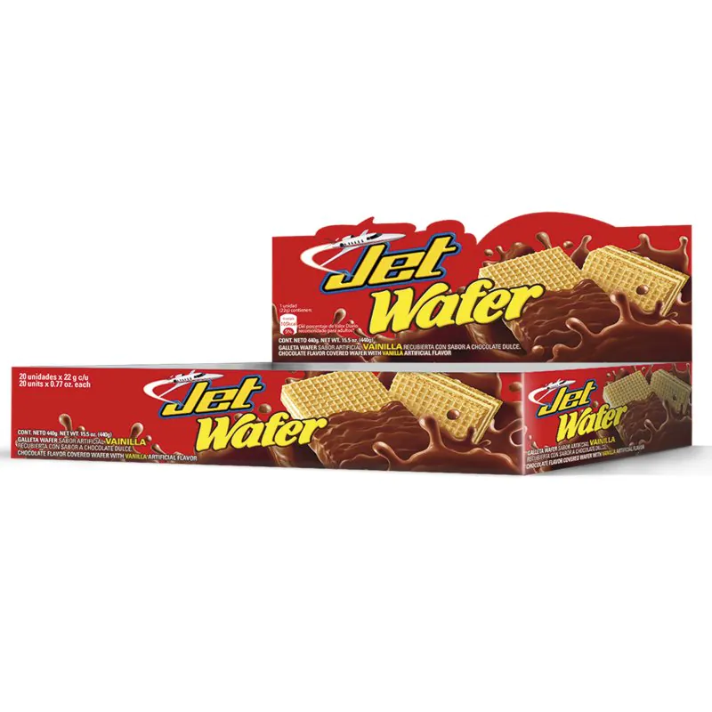 GALLETAS WAFER JET VAINILLA - Imagen 1