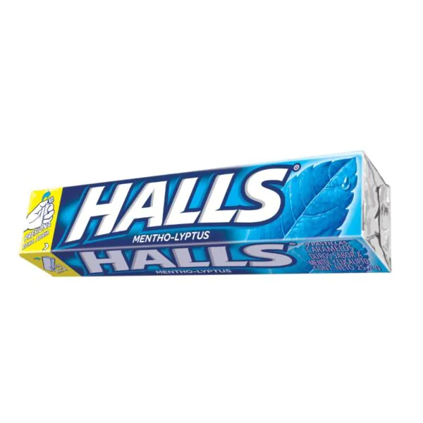 HALLS MENTOLYPTUS  BARRA UNID - Imagen 1