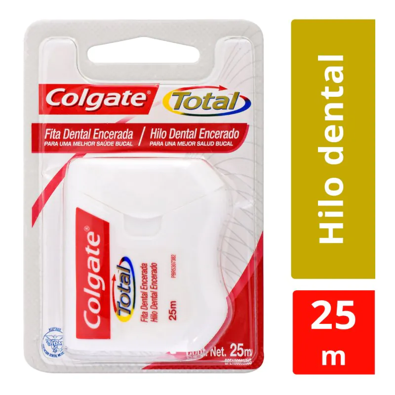 SEDA DENTAL COLGATE HILO TOTAL 25 MTS - Imagen 1