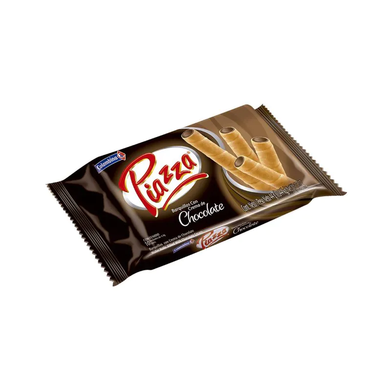 BARQUILLO PIAZZA CHOCOLATE 10 UND R.2643 - Imagen 1