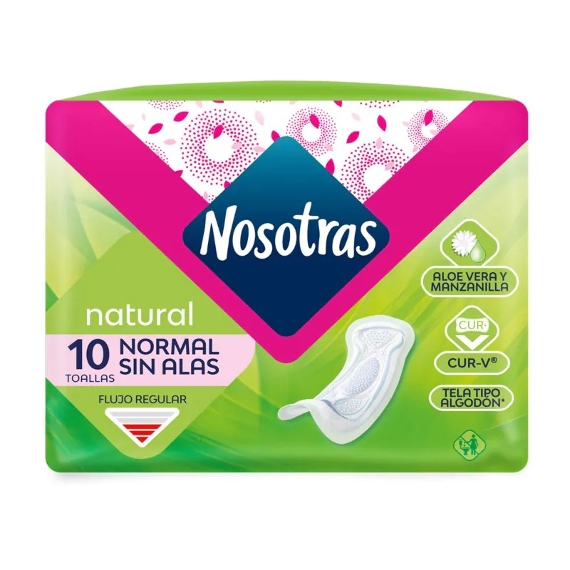 TOA.NOSOTRAS NORMAL NATURAL 10 UDS - Imagen 1