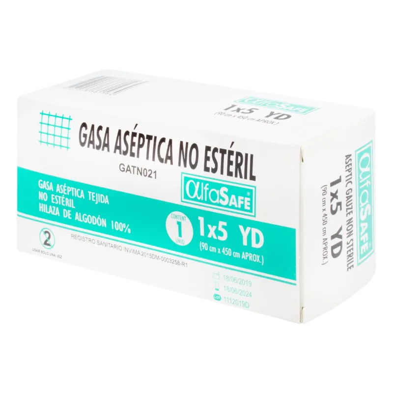 GASA ALFA ASEPTICA 1X5 - Imagen 1