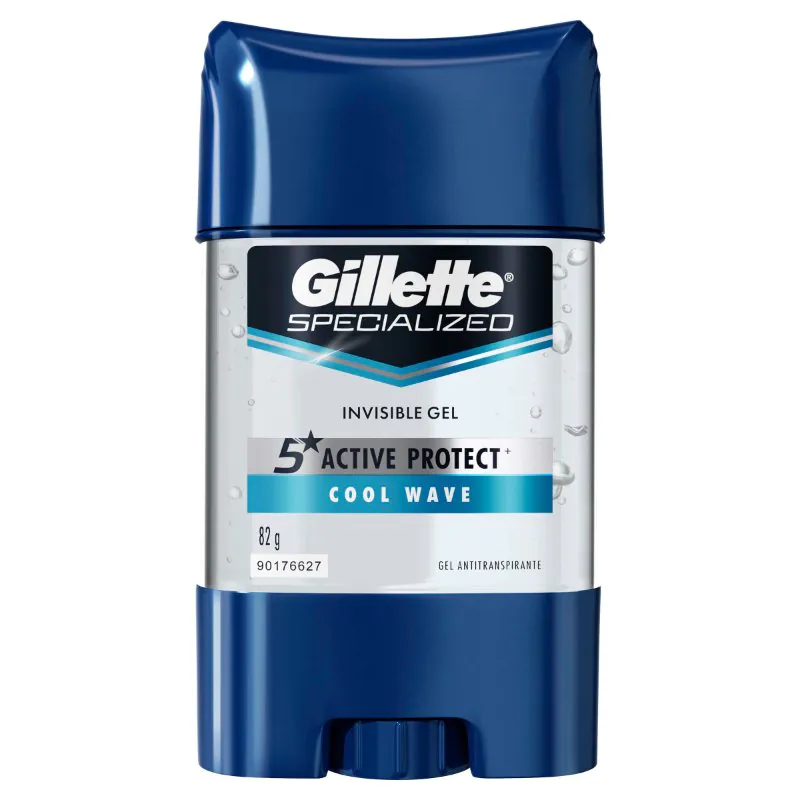 DTE.GILLETTE GEL COOL WAVE 82 GR - Imagen 1