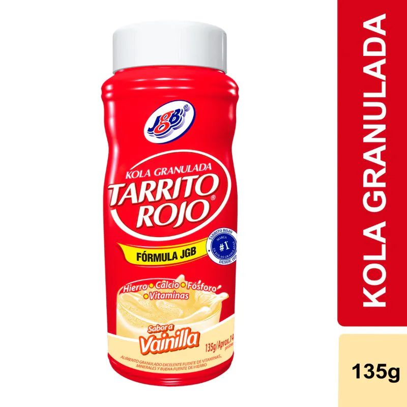 200018460 KOLA GRANULADA JGB VAINILLA 135 GR - Imagen 1