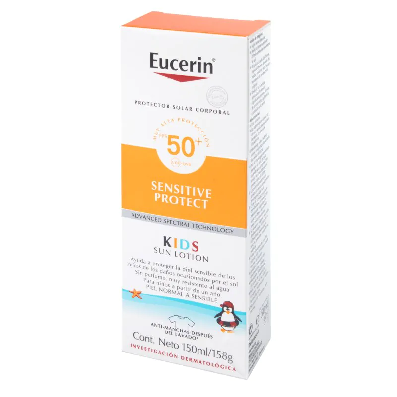 EUCERIN SOLAR SUN NINOS FPS 50 150 ML - Imagen 1