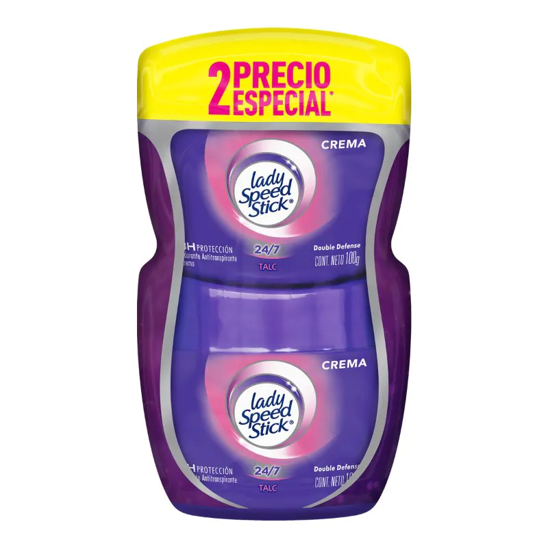 2 DTE.LADY SPEED TALC CRE 100 GR P.E M - Imagen 1