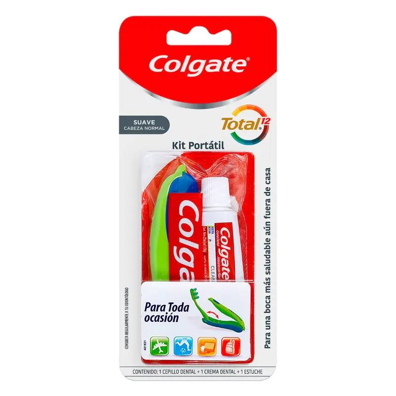 200023699 KIT VIAJERO COLGATE CEPILLO + CREMA 22ML - Imagen 1